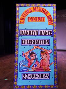 DANDIYA CELEBRATION FOR CLASSES PRE NURSERY TO K.G