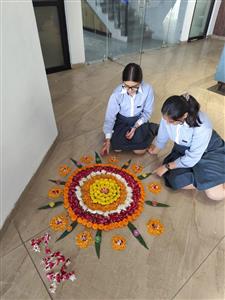 INTER-SCHOOL RANGOLI MAKING COMPETITION CLASS-XII